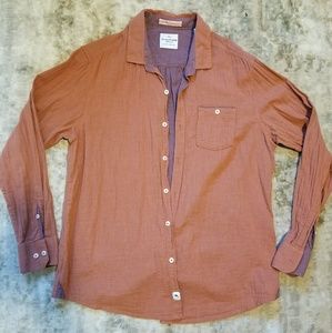 Tommy Bahama Jeans Long Sleeve Salmon Shirt XL
